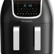 PowerXL Vortex Freidora de aire de doble cesta de 9 cuartos de galón, freidora eléctrica 7 en 1 em 105 usd - Img 54733180