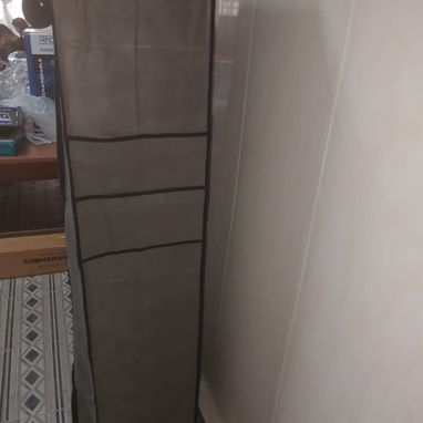 ZAPATERA ORGANIZADORA VERTICAL DE 10 REPISAS, ENTREGA DE FACTURA, VARIEDAD DE ÚTILES DEL HOGAR, ETC - 9/10
