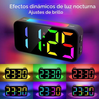 * Reloj Despertador RGB - Img 123242491