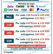 🇨🇺💸!!!Remesas a Cuba desde Europa, USA o cualquier otro país, via Paypal, Zelle, Bizum, y pago con tarjeta !!!💸🇨🇺 - Img 47073871