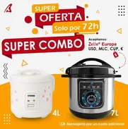 OLLA REINA 7 LT Y ARROCERA 8 TAZAS ♨️SÚPER BUENAS ♨️GARANTÍA ♨️ - Img 50213578
