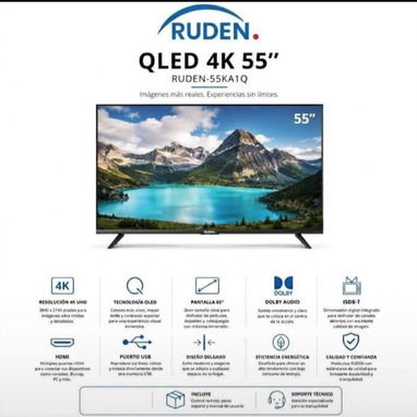 Smatr TV Royal 50" $370/Hisense 43" $330 y 50" Qled $430"/Ruden 55"$400/LG UHD UA7100 43" $370/Samsung55" $ 510 85"$1750 - 5/9