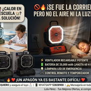 Ventilador recargable 20000mAh NUEVO EN SU CAJA - Img 57228944