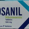 Nitazoxanida en tabletas caja con 7 tabletas o con 6 dependiendo de la marca , especial para tratamiento de las giardias - Img 47170899