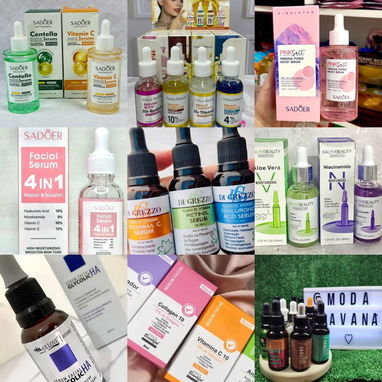 Mas de 200 tipos de serums faciales y capilares, el serum que buques lo tengo. Hialurónico, vitamina c, e, niacinamida - 8/9