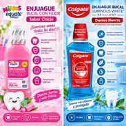 Enjuague bucal de niña sabor chicle 250 ml - Img 57085571