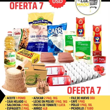 COMBOS DE COMIDA HASTA LA PUERTA DE SU CASA 🍱‼️Formas de pago: - CUP en efectivo y TRANSFERENCIA - USD 💵 - Desde USA - Img 123611687