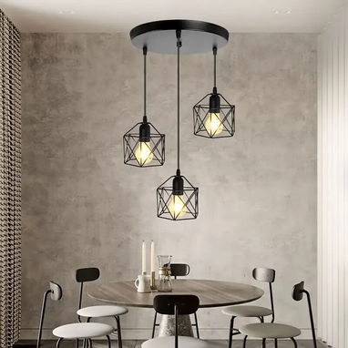 💡 LÁMPARAS COLGANTES INDUSTRIAL VINTAGE 💡 - 3/8
