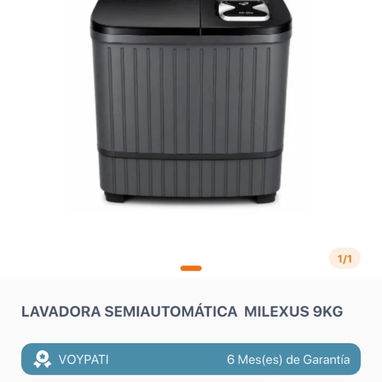 Lavadora semi automática de 7 kg y de 9kg - 2/2
