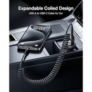 ⚡ CABLE BASEUS USB-A A USB-C 100W RETRÁCTIL, NYLON REFORZADO, CARGA RÁPIDA – ENVÍO DISPONIBLE HABANA + GARANTIA 7 DIAS - Img 51241931
