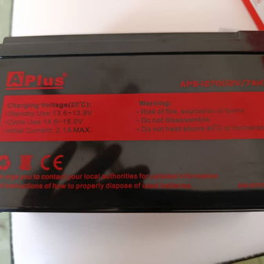 Baterías para UPS 12v 7ah - 4/5