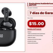 Auriculares Inalámbricos con ANC 1HORA AUT211 VPT#-0022 - Img 56303453