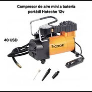 Compresor de aire mini a batería portátil Hoteche 12 V - Img 52639991