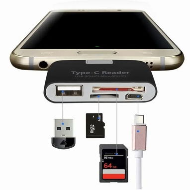 Adaptador resistente multifuncional inteligente 4 en 1 | videojuegoshabana.com - Img 122462213