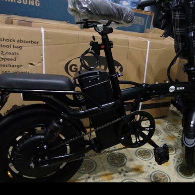 ‼️APROVECHEN QUE SE ACABA ‼️ BICICLETA ELÉCTRICA PLEGABLE GO-MAX F9: - Img 123225593
