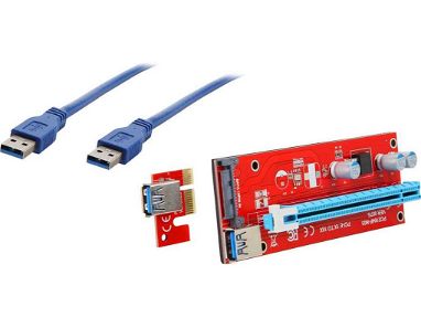 0km✅ PCIe Card Riser Coboc Miner adapter 16x 📦 Card ☎️56092006 - Img main-image
