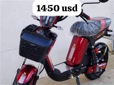 Variedad de motos eléctricas y bici motos todas nuevas a estrenar por el cliente mensajería en toda la habana - Img 68073110