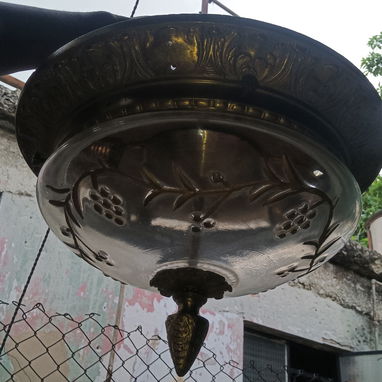 LAMPARA ANTUGUA TRAE PARA 2 BOMBILLAS - 6/6