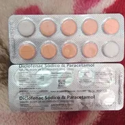 Diclofenaco/ Paracetamol 500 MG Importado - Img 55906152