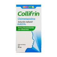 OXIMETAZOLINA 25MG/100ML SOLUCION INFANTIL NASAL 20 ML 1 PIEZA (Virindrez) - Img 54732143
