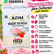 Yogurt en polvo para Cucharear KMD 250g - Img 58164968