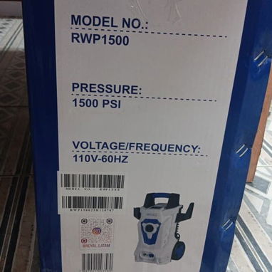 Royal Hidrolavadora 1500 PSI Incluye Manual Español, Lavadora a Presión Royal RWP1500 110V 60Hz VPT#-0526 - Img 122775282
