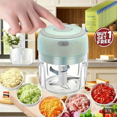 Mini picadora de especias y alimentos recargable - Img 123426391
