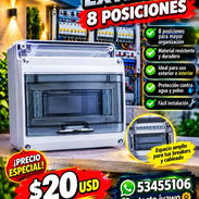 Brekera de 8 Pocisiones📣📢📢Breakers 1 polo,para Breakers 2 polos 6 posiciones - Img 55887412