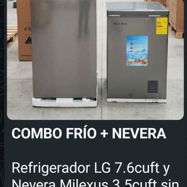 NEVERA + REFRIGERADOR - Img 122955689