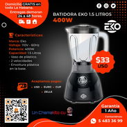 💲BATIDORA EKO 400W JARRA DE PLÁSTICO. FACTURA Y GARANTÍA DE 1 AÑO. TLF 54833699 - Img 49712206