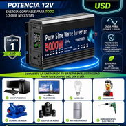 Convertidor onda pura 5000wat 12vol nuevo en su caja - Img 56362403