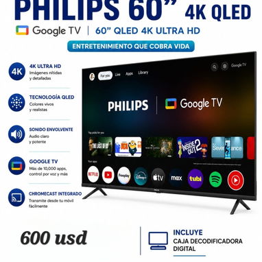 🔥📺 ¡QUE TU PRÓXIMA PELÍCULA SE VEA COMO EN EL CINE! 📺🔥 Tenemos televisores Smart TV de 32” y 50”, además de opciones - 2/5