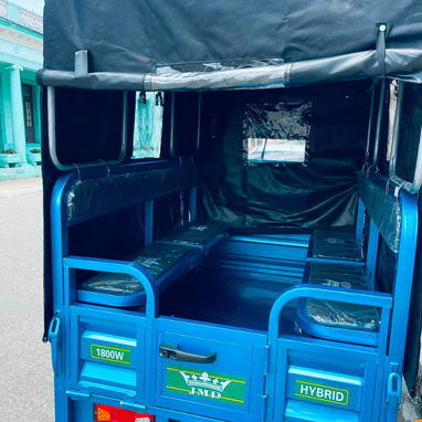 Triciclo eléctrico con extensor de rango - 4/5