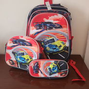 Mochila con merendero y cartuchera - Img 56395047