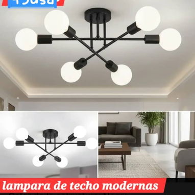 52957459 lamparas de techo BOMBILLOS INCLUIDOS lampara tipo plafon 18w----8 usd timbre inalambrico--10usd juego de cubi - Img 123980642