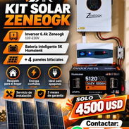 Kits + 4 paneles bifaciales + garantía de 3 meses+ instalación - Img 57785211
