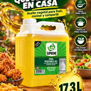 Galón de aceite vegetal Supreme 17.3 L 75 USD - Img 58002168