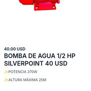 Bomba de agua - Img 55794555
