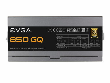 Fuente EVGA 850GQ 850W Semi-Modular 80 Plus Gold "Nuevo 0KM Sellada" - Img 63769998