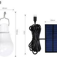 Bombillo Recargable con Panel Solar - Img 53675131