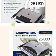 Sandwichera marca eko - Img 55412541