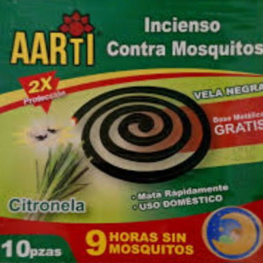 Espirales antimosquitos de citronela y ajenjo - 2/3