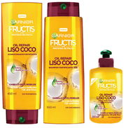 Set Garnier. Shampoo, acondicionador y crema de peinar. 650 ml. 45 usd. - Img 55215546