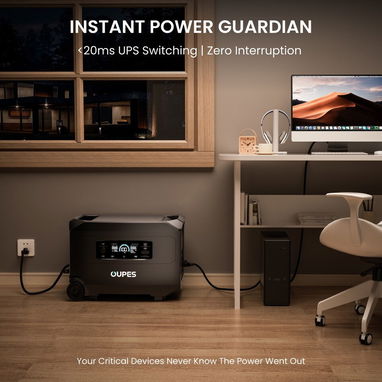 OUPES Guardian 6000 V1, 4608Wh Central eléctrica portátil 6000W generador solar Home - 8/8