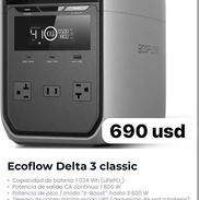 Ecoflow Delta 3 classic Nuevo Sellado en Caja 💯 Garantia - Img 55007913