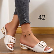 Zandalias beige no 42 - Img 57982481