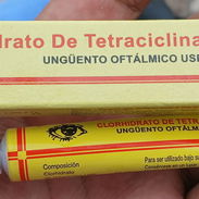 Tetraciclina oftalmológica en ungüento 5g FV 01/28 2200$ - Img 57681111
