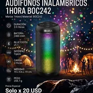 🔊 BOCINA 🔊 BLUETOOTH 1HORA BOC 242 CASI 4H DE MÚSICA. FACTURA Y GARANTÍA. 📲 54833699 - Img 55280994