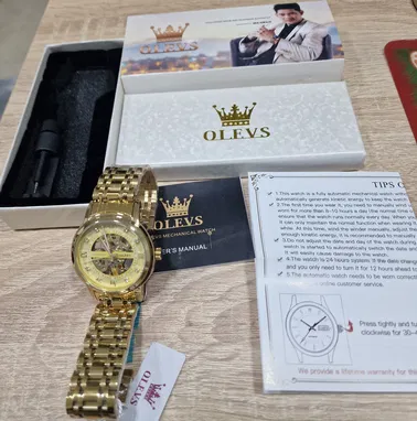 Exclusivo Reloj Automático marca Olev - Img 84070428