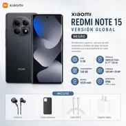 Teléfono Xiaomi Redmi Note 15, 6Gb Ram, 128Gb Almacenamiento, Con Cover, Mica y Audífonos / 215 - Img 56038563